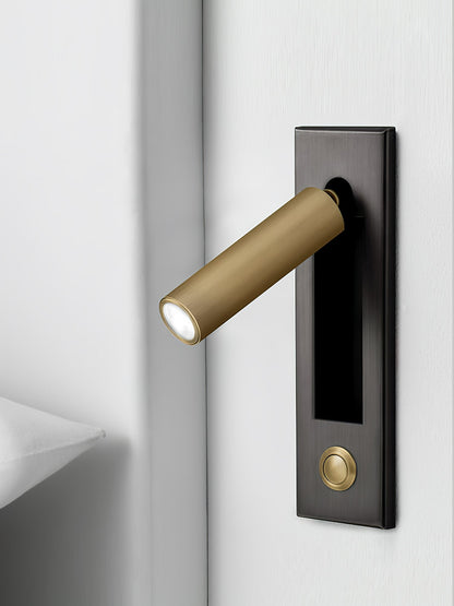 Modern Minimal Embedded Aluminum LED Wall Sconce 1-Light