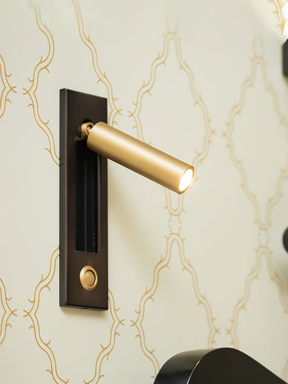 Modern Minimal Embedded Aluminum LED Wall Sconce 1-Light