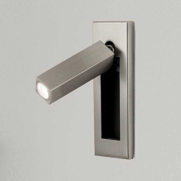 Modern Minimal Embedded Aluminum LED Wall Sconce 1-Light