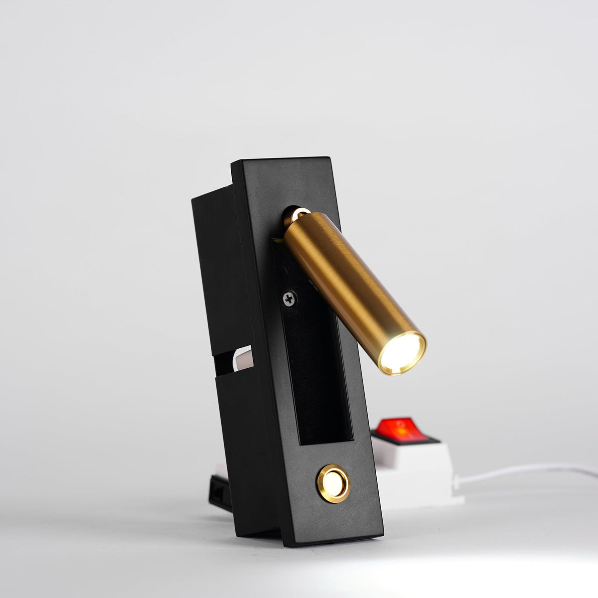 Modern Minimal Embedded Aluminum LED Wall Sconce 1-Light
