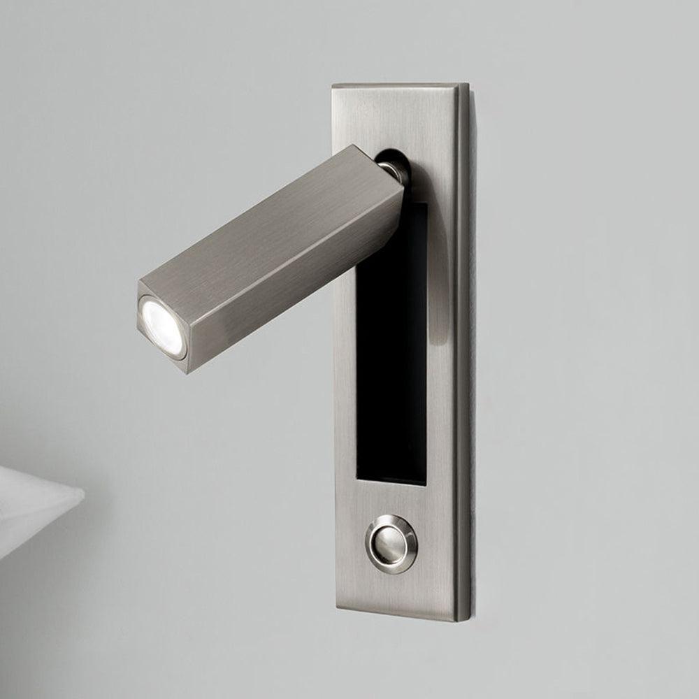 Modern Minimal Embedded Aluminum LED Wall Sconce 1-Light