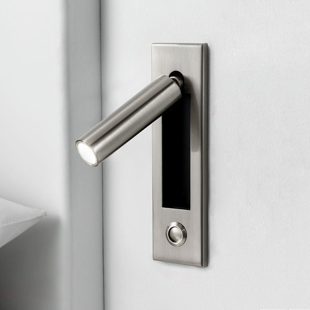 Modern Minimal Embedded Aluminum LED Wall Sconce 1-Light