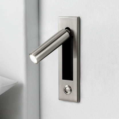 Modern Minimal Embedded Aluminum LED Wall Sconce 1-Light