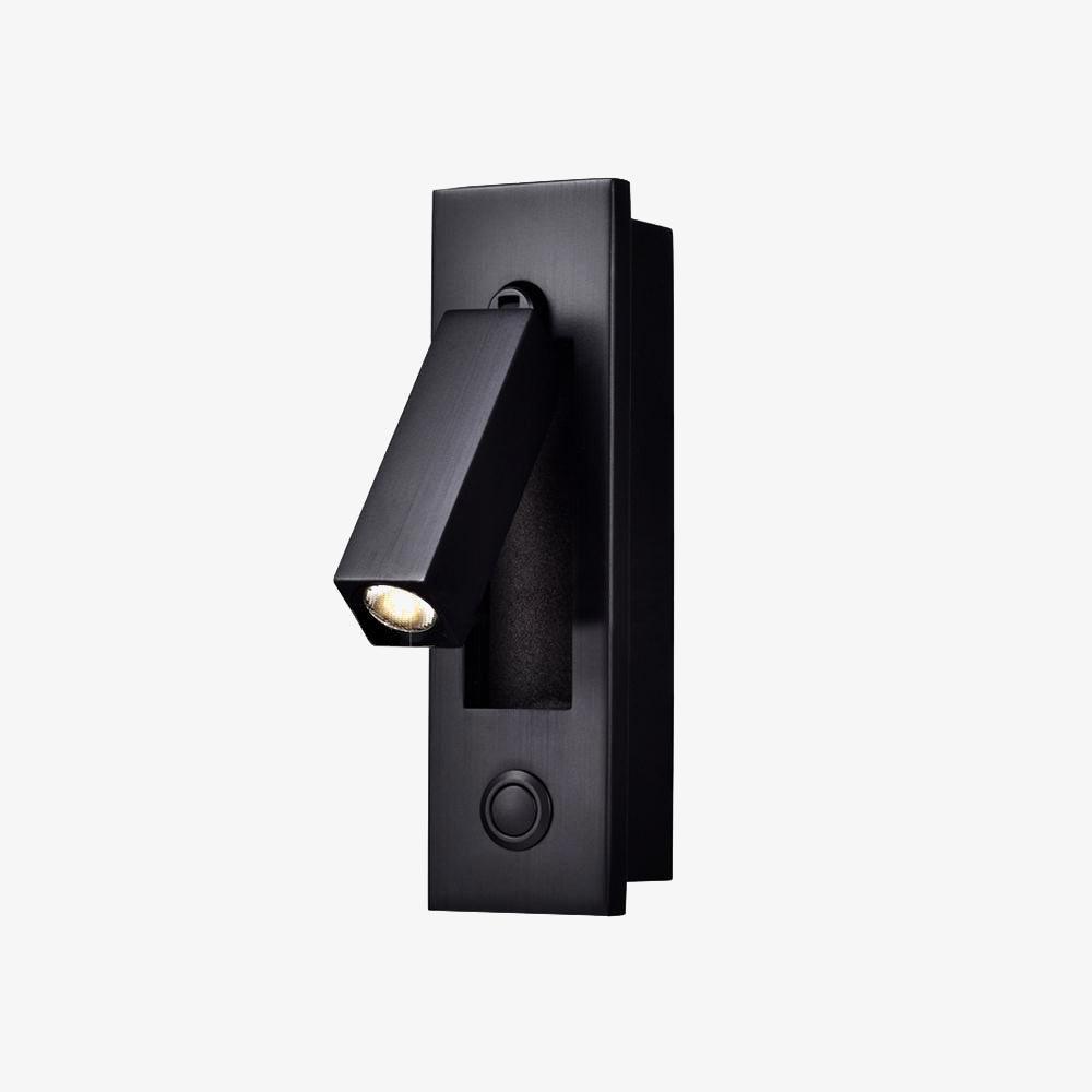 Modern Minimal Embedded Aluminum LED Wall Sconce 1-Light