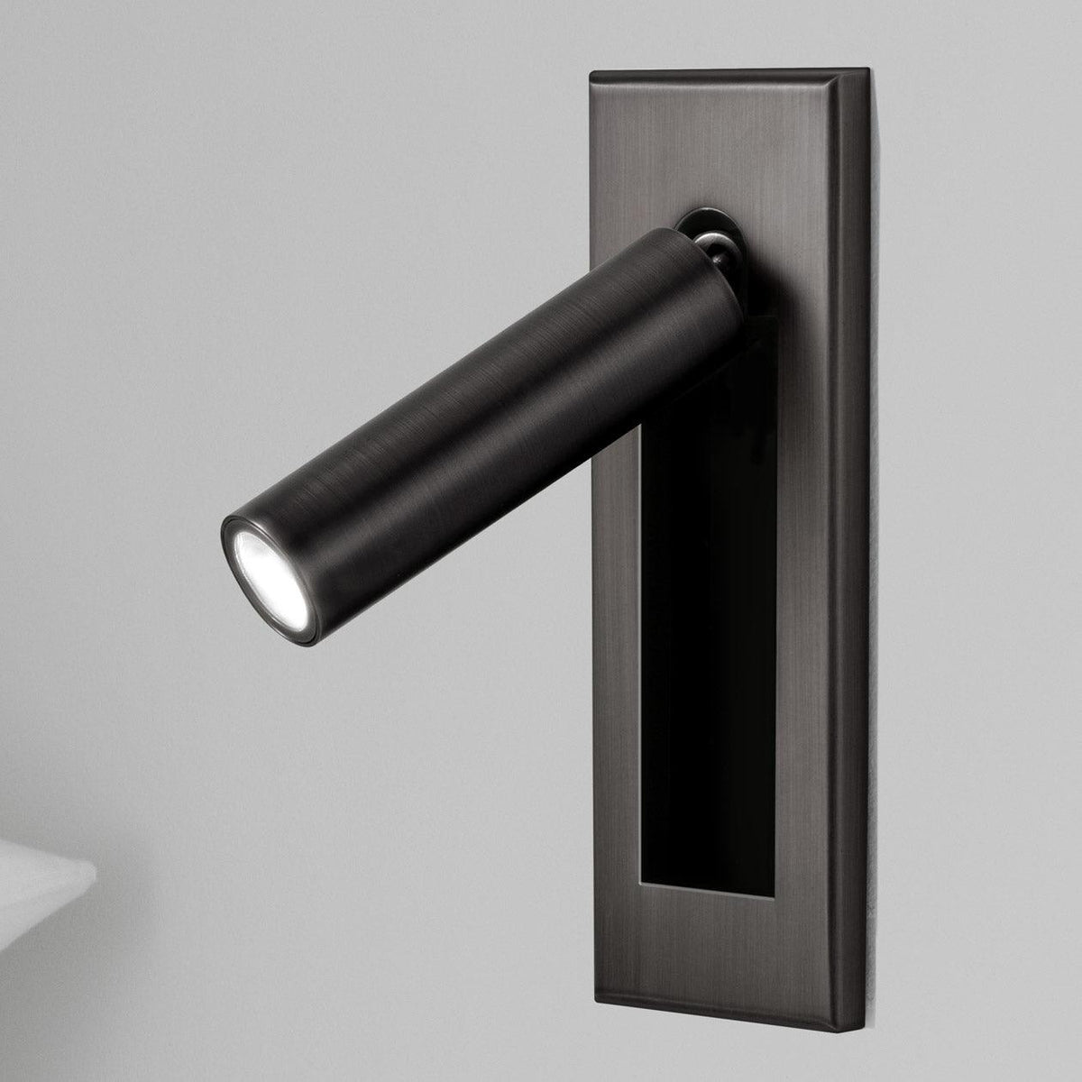 Modern Minimal Embedded Aluminum LED Wall Sconce 1-Light