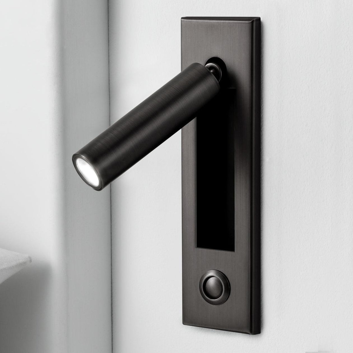 Modern Minimal Embedded Aluminum LED Wall Sconce 1-Light