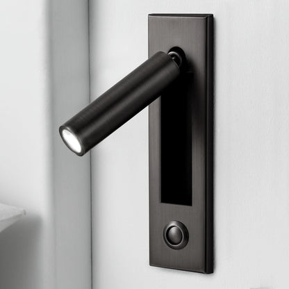 Modern Minimal Embedded Aluminum LED Wall Sconce 1-Light