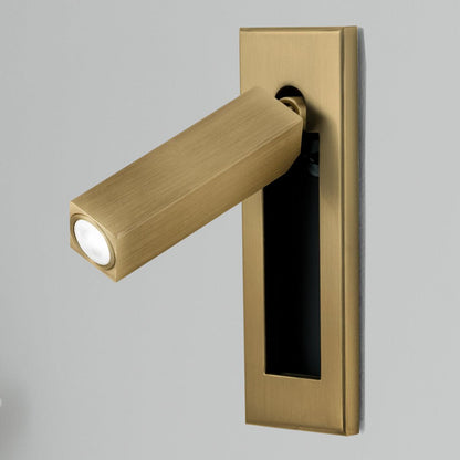 Modern Minimal Embedded Aluminum LED Wall Sconce 1-Light