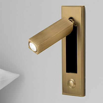 Modern Minimal Embedded Aluminum LED Wall Sconce 1-Light