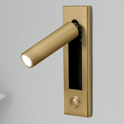 Modern Minimal Embedded Aluminum LED Wall Sconce 1-Light