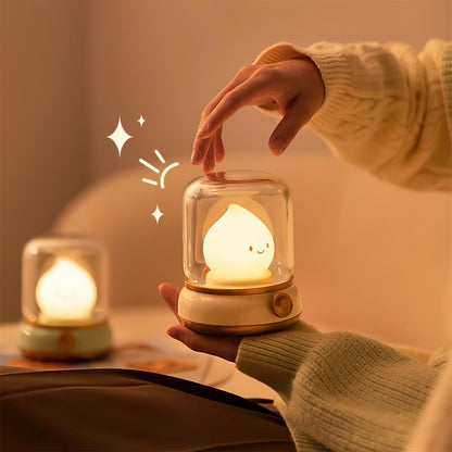 Contemporary Abs Soft Ambient Table Lamp 1-Light