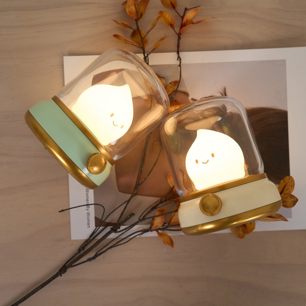 Contemporary Abs Soft Ambient Table Lamp 1-Light