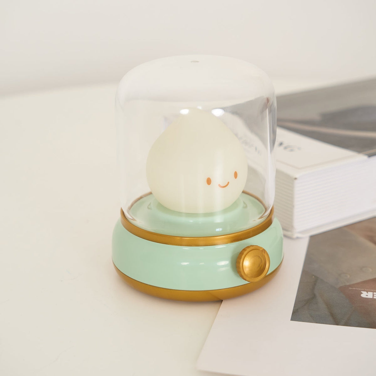 Contemporary Abs Soft Ambient Table Lamp 1-Light
