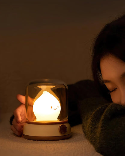 Contemporary Abs Soft Ambient Table Lamp 1-Light