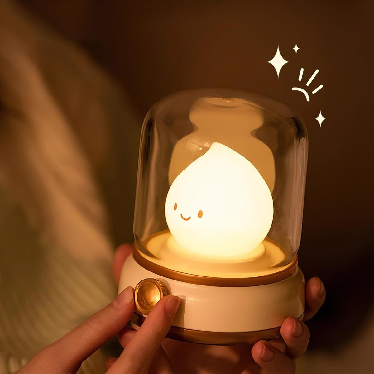 Contemporary Abs Soft Ambient Table Lamp 1-Light