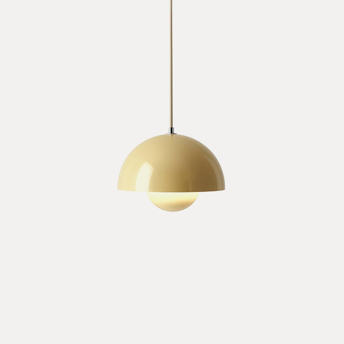 Contemporary Acrylic Floating Globe Pendant Light 1-Light