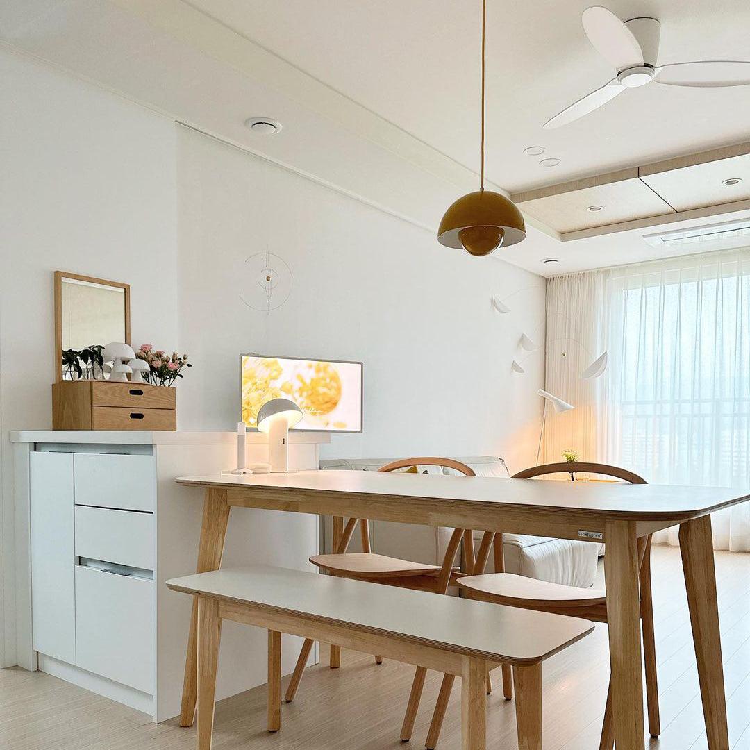 Contemporary Acrylic Floating Globe Pendant Light 1-Light