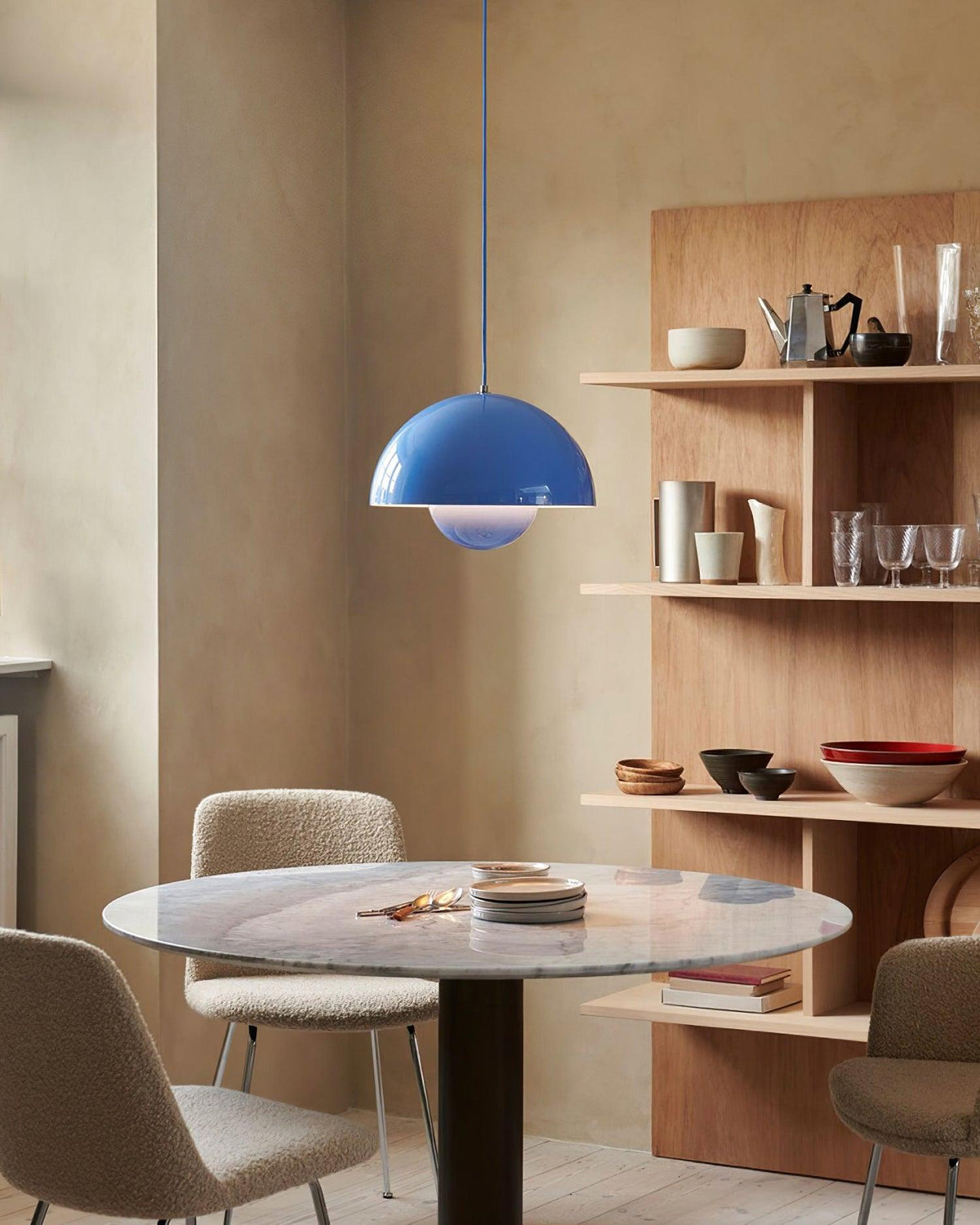 Contemporary Acrylic Floating Globe Pendant Light 1-Light
