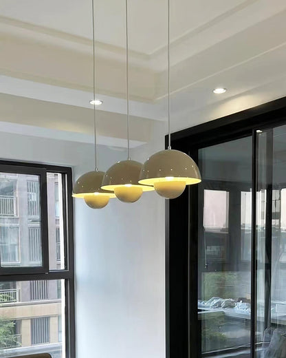 Contemporary Acrylic Floating Globe Pendant Light 1-Light