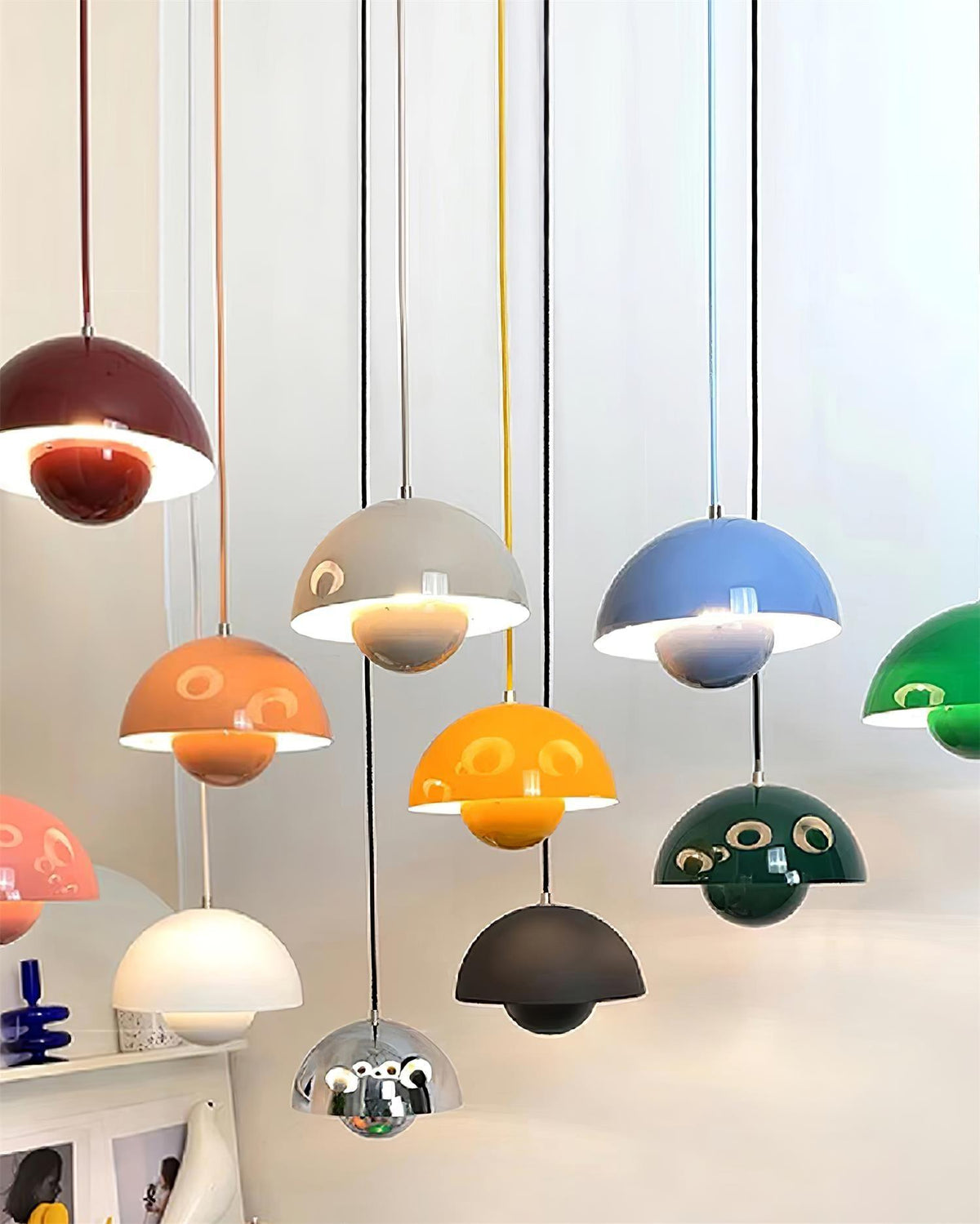 Contemporary Acrylic Floating Globe Pendant Light 1-Light