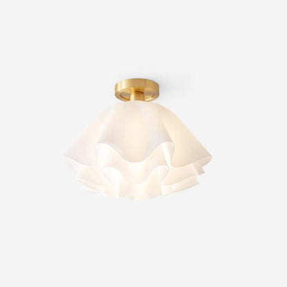 Contemporary Copper Brass Fitting Ceiling Light 1-Light