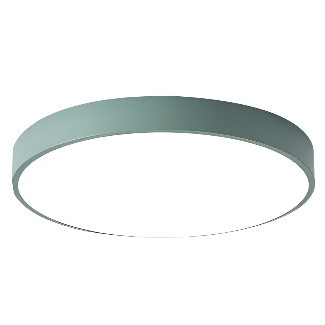 Contemporary Iron Minimal Frame Ceiling Light 1-Light