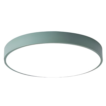 Contemporary Iron Minimal Frame Ceiling Light 1-Light