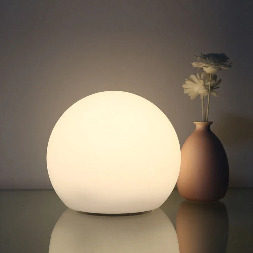 Modern Pe Solar USB Table Lamp 1-Light