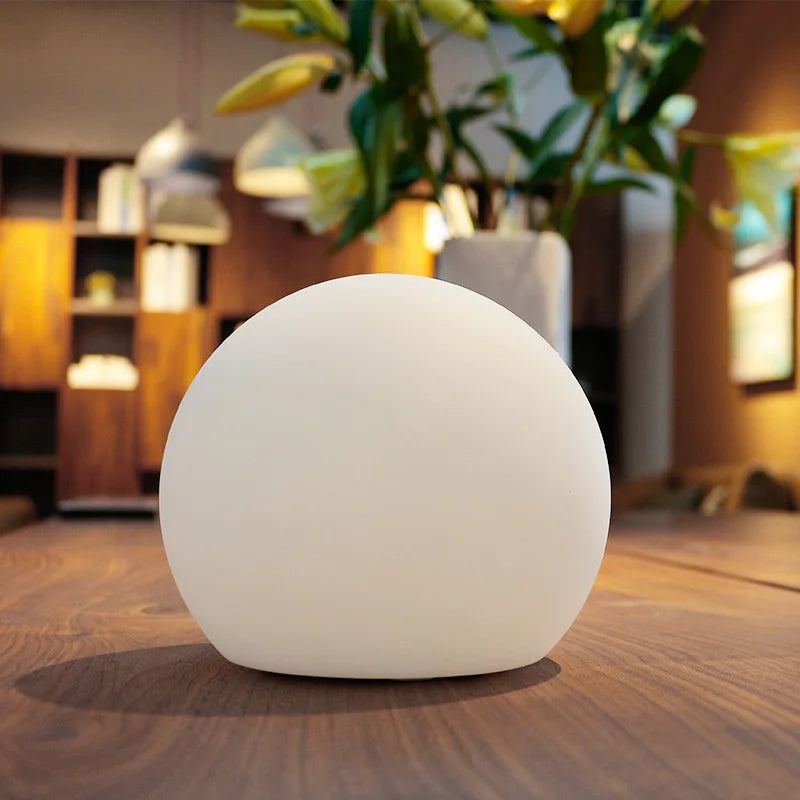 Modern Pe Solar USB Table Lamp 1-Light