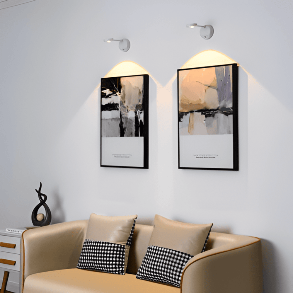 Modern Minimal Wireless LED Wall Lamp With Motion Sensor 1-Light