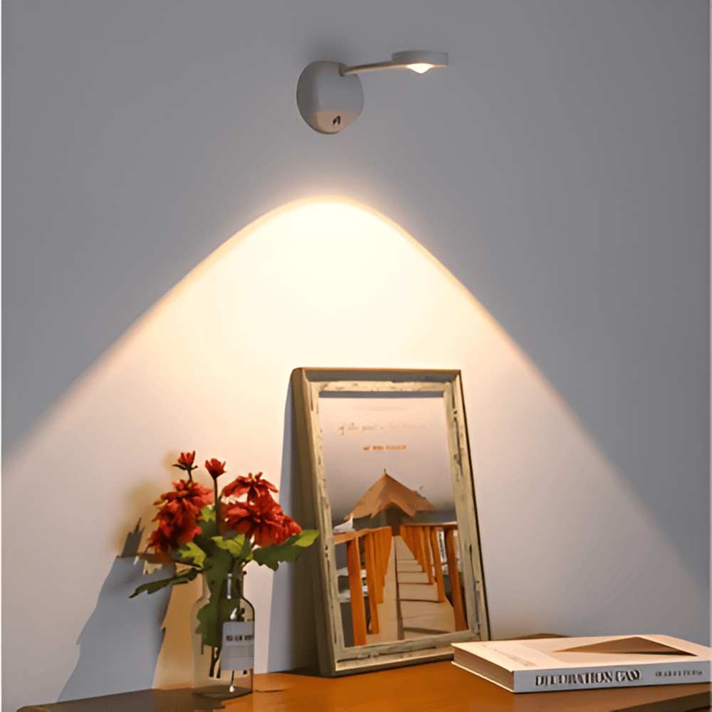 Modern Minimal Wireless LED Wall Lamp With Motion Sensor 1-Light