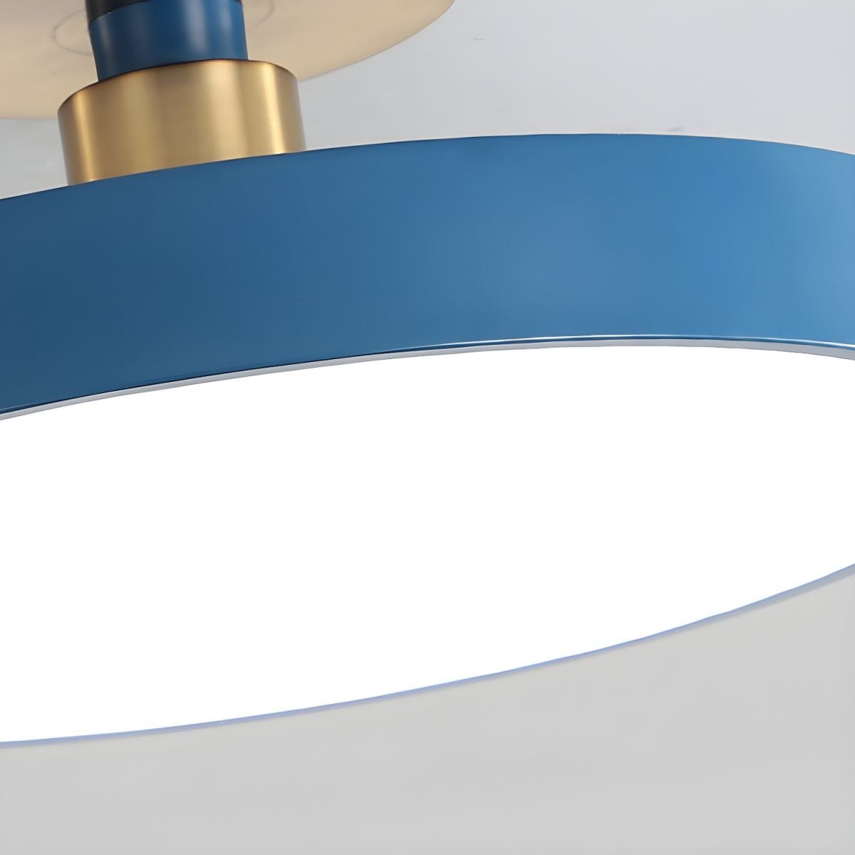 Contemporary Round LED Flush Mount Ceiling Light 1-Light
