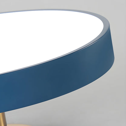 Contemporary Round LED Flush Mount Ceiling Light 1-Light