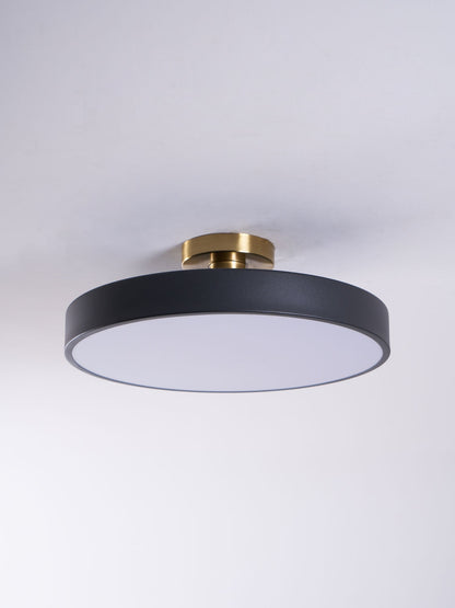 Contemporary Round LED Flush Mount Ceiling Light 1-Light