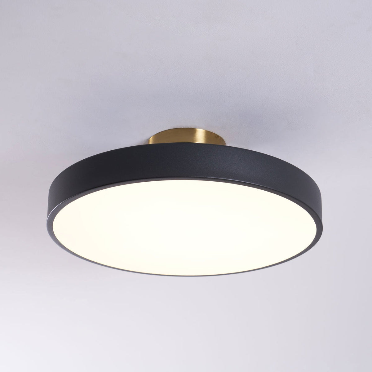 Contemporary Round LED Flush Mount Ceiling Light 1-Light