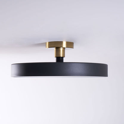 Contemporary Round LED Flush Mount Ceiling Light 1-Light