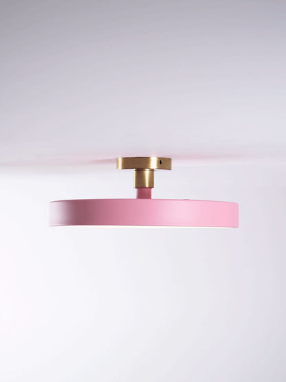 Contemporary Round LED Flush Mount Ceiling Light 1-Light
