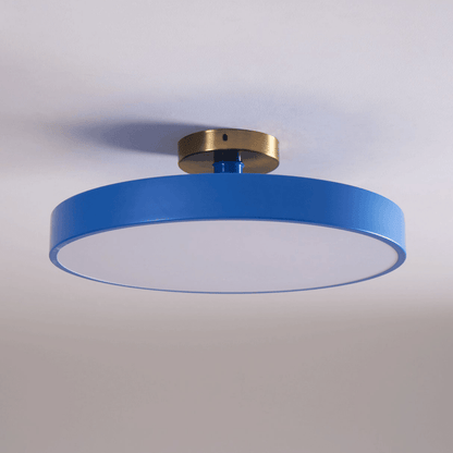Contemporary Round LED Flush Mount Ceiling Light 1-Light