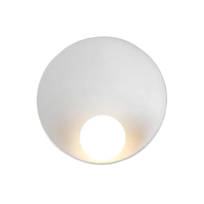 Modern Japandi Resin Bowl Wall Sconce G9 1-Light
