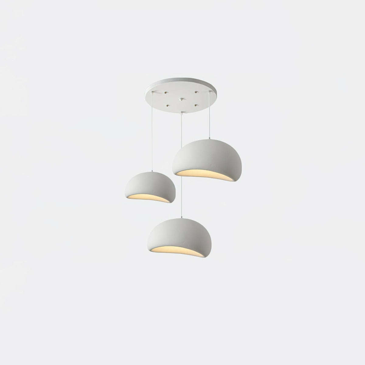 Contemporary Minimalist Dome LED Pendant Light 1-Light