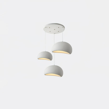Contemporary Minimalist Dome LED Pendant Light 1-Light