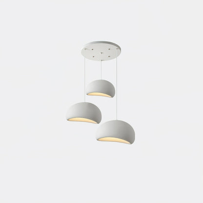 Contemporary Minimalist Dome LED Pendant Light 1-Light