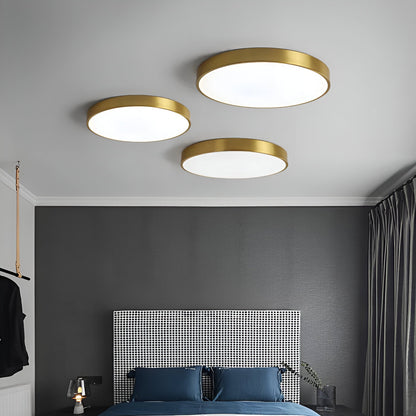Contemporary Iron Minimal Frame Ceiling Light 1-Light