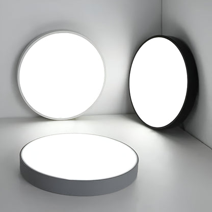Contemporary Iron Minimal Frame Ceiling Light 1-Light