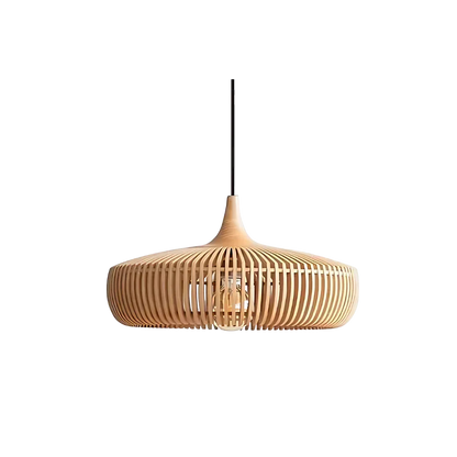 Scandinavian Wood Pendant Light 1-Light
