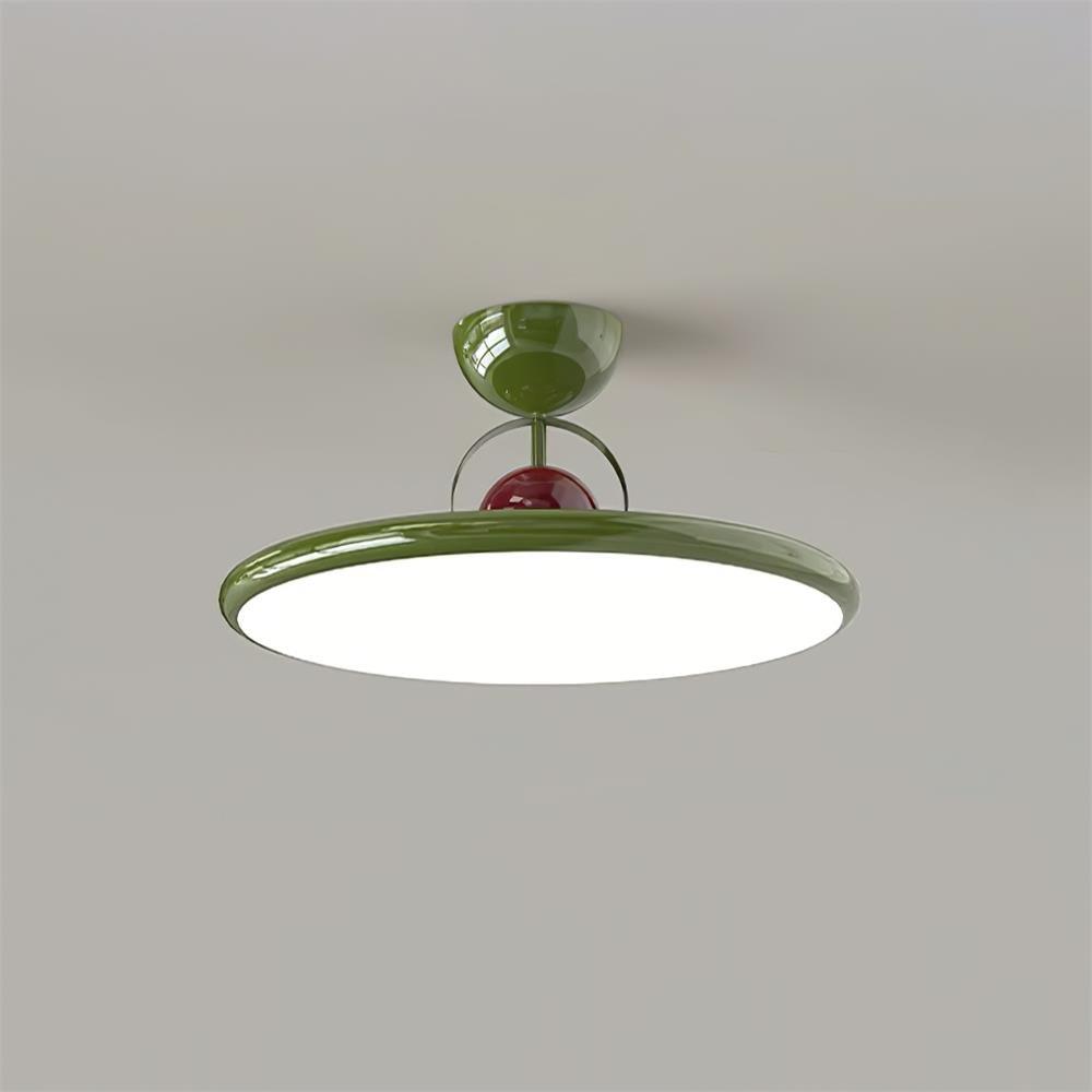 Contemporary Acrylic Offset Canopy Ceiling Light 1-Light