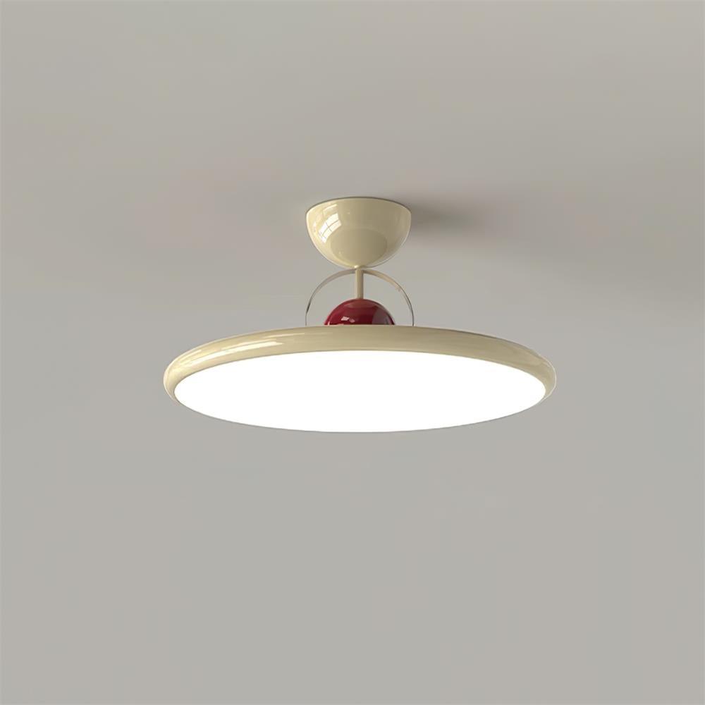 Contemporary Acrylic Offset Canopy Ceiling Light 1-Light