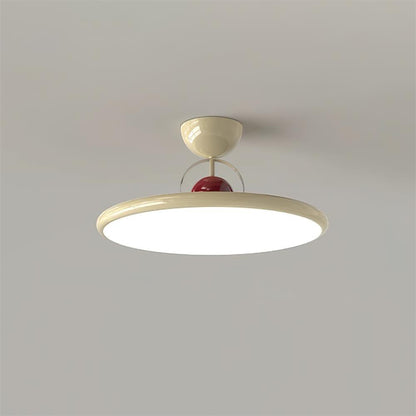 Contemporary Acrylic Offset Canopy Ceiling Light 1-Light