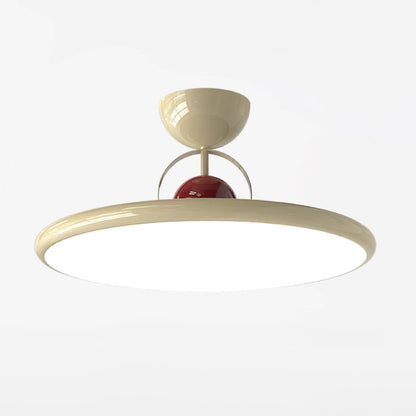 Contemporary Acrylic Offset Canopy Ceiling Light 1-Light