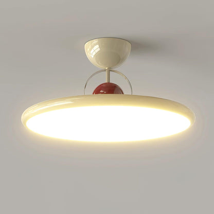 Contemporary Acrylic Offset Canopy Ceiling Light 1-Light